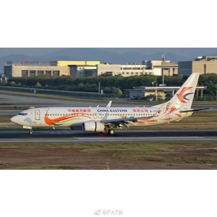广西波音737图片