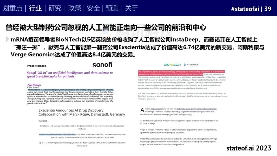 2023人工智能现状报告：算力如同新石油，生成式AI拯救了风投